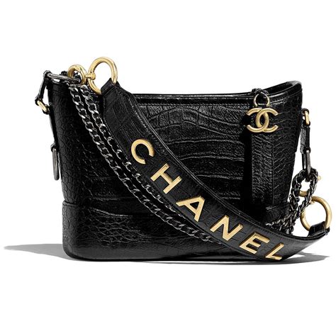 chanel gabrielle bag black